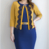 YIMIYI Women`s Two-piece top and dress