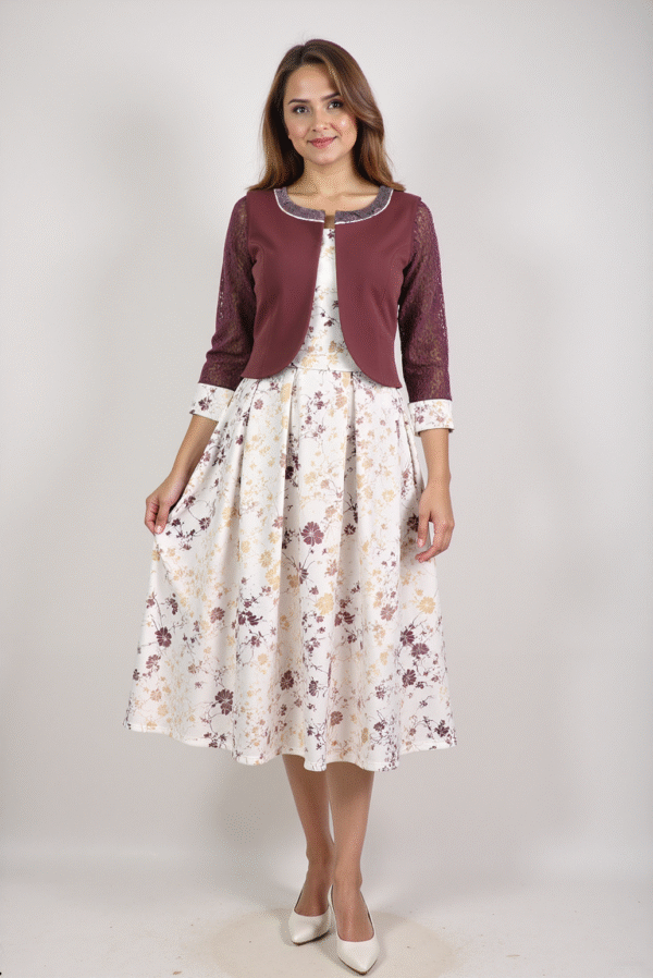 YIMIYI Women`s Two piece small top and swagger dress